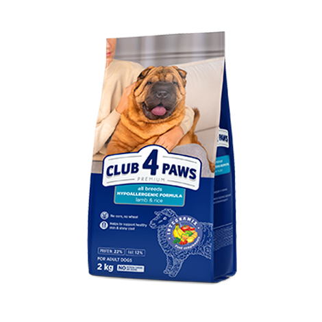 CLUB 4 PAWS PREMIUM "MIEL ȘI OREZ" PENTRU CÂINI ADULȚI DE TALIE MICĂ. HRANĂ USCATĂ COMPLETĂ