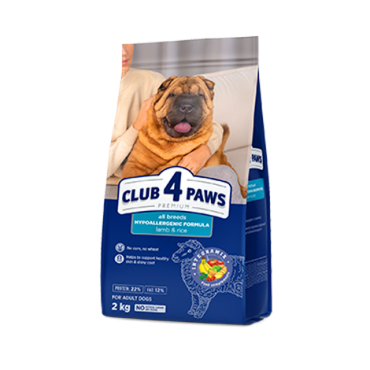 CLUB 4 PAWS PREMIUM "MIEL ȘI OREZ" PENTRU CÂINI ADULȚI DE TALIE MICĂ. HRANĂ USCATĂ COMPLETĂ
